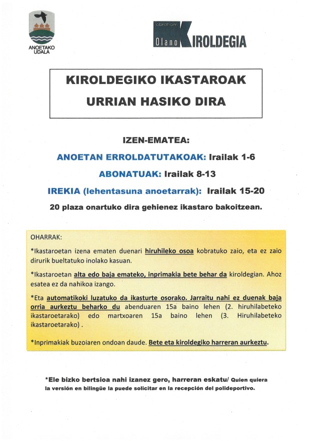 Kiroldegiko ikastaroak deialdia.jpg